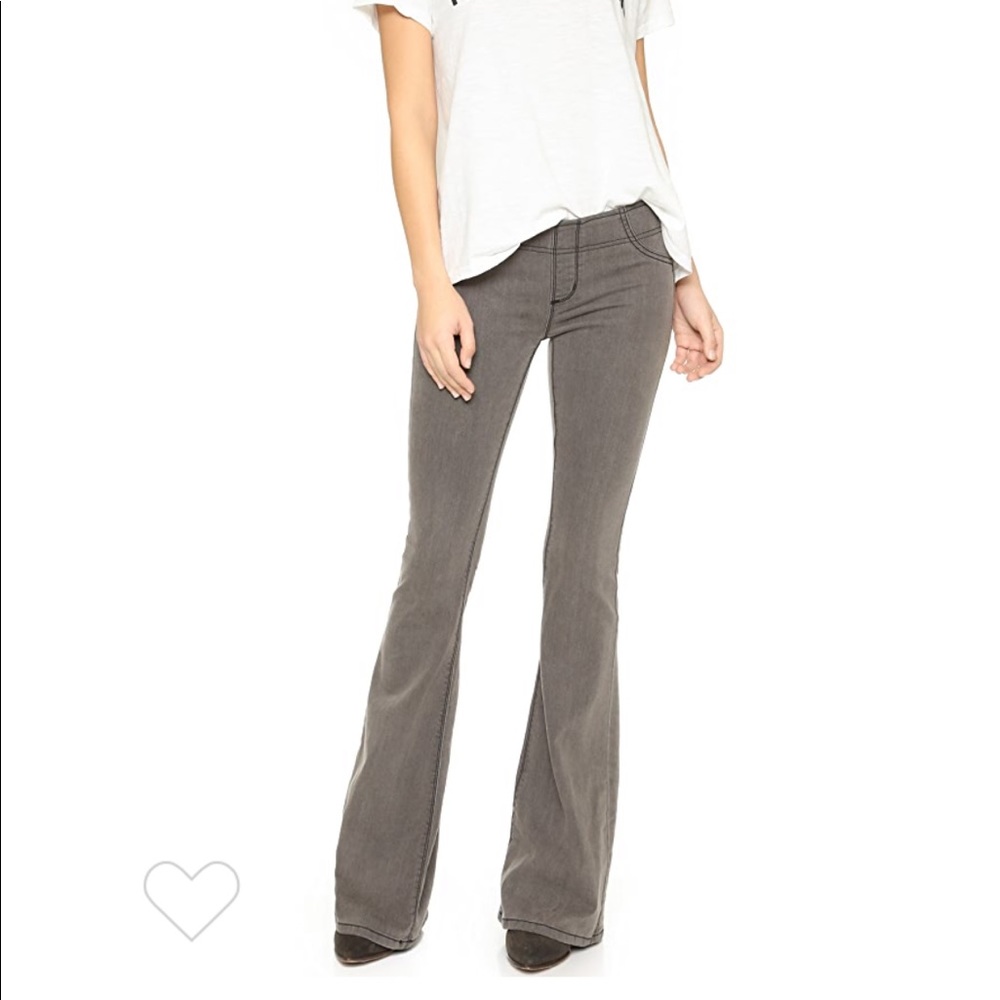 Free People Pull on Flare Pants